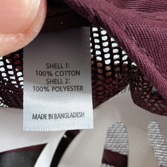 Corduroy trucker hat maroon NWOT - Picture 6 of 6